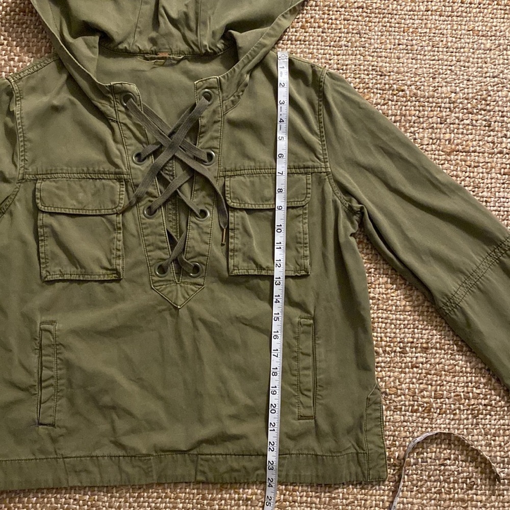 FREE People Safari Army Green Pullover - Picture 10 of 12